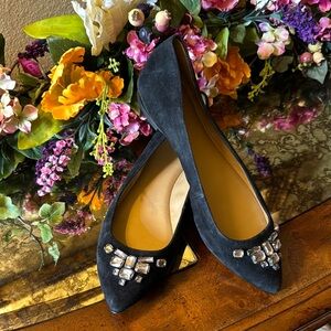Ann Taylor Black Classic Flats